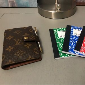 Louis Vuitton Monogram Mini Agenda Planner Cover!